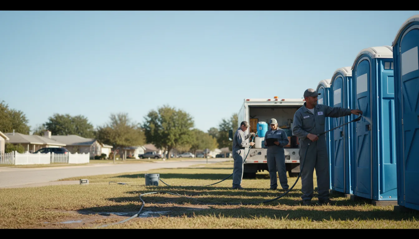 Long-Term Portable Toilet Rental in Morris, AL near me